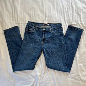 Levi's 502 Regular Taper Medium Wash Jeans | Boys 16 Husky